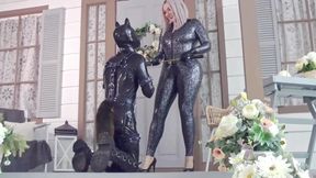 Latex Rubber Positive Femdom Role Play! Arya Grander