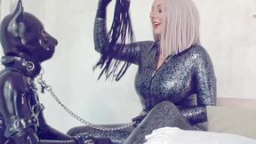 Latex Rubber Positive Femdom Role Play! Arya Grander