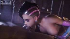 Sombra Deep Throating A Cock