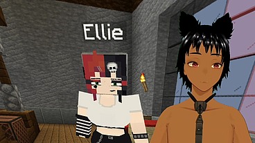 The Jenny mod Fapcraft Minecraft - Ellie being the true Goth girl we want and see her getting fucked
