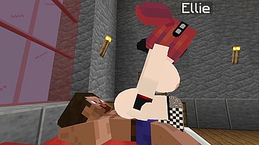 The Jenny mod Fapcraft Minecraft - Ellie being the true Goth girl we want and see her getting fucked