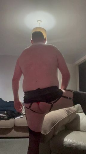 Dirty Cross Dresser Mad for It