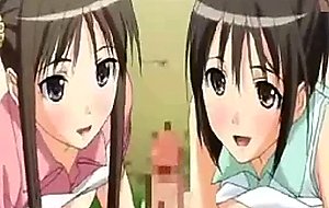 Hentai cock gets double dose