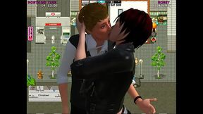 My New Life Cap 54 - mi amiga me hace una paja con las tetas