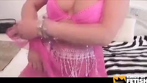 Sexy Thai mature lady pleases herself with massive vibrator, ready for intense pussy&#x270C; fucking