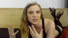 erin electra masturbating and talking about health on webcam live