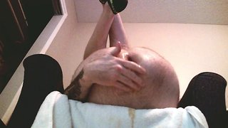 Two-headed toy vanishes in my butthole