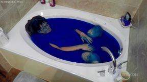 ultimate blue slime bath