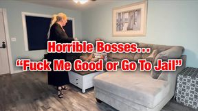 Filthy slave gets busted by lustful CEO goddess, begging for punishment and submission