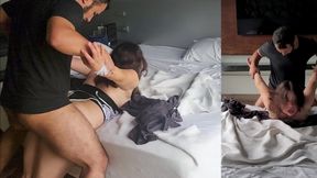 Fiery Slut Dominated and Rewarded with Wild Fucking