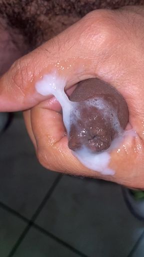 Handjob while using bel air jordans