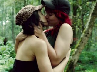 Lesbo Domination in the Forest: Lezdom, Servitude and Vagina Eating with Mushroom Sofi