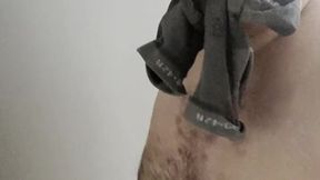 Asian babe exposes her body in public