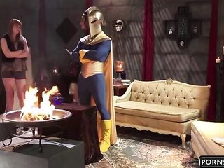 Golden-haired Amazon Wonder Woman Sucks Centurion's Schlong