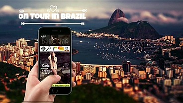 Brenda(Carol Corrales) tempts The Tourist into never leaving Brazil by offering up her tight asshole to him