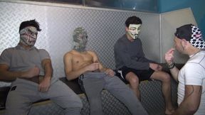 Sucking 4 straight boys for not free sex