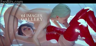 The Visitor. SciFi Futanari Cyborg Fucks Curvy Girl