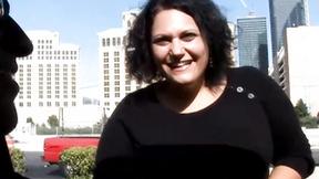 ”BBW GF takes taxi ride & prick in snatch”