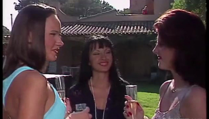 Nikky Andersson Fucks While Two Lesbians are Watching Her