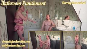 Bathroom Punishment (Humiliation Spitting Piss Swirly)