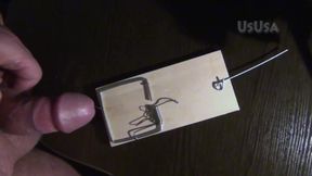 My dick hit a trap