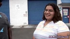 ”BBW worshipping a big black meat”