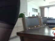 Backstage from filming including spontaneous clip