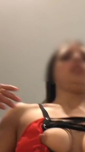 Beautiful stepsister fucks her stepbrother, dressed in a bodysuit, riding cowgirl position on top of his cock   Clip 1