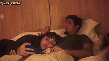 Stepsis swallows my cock while we Netflix and chill