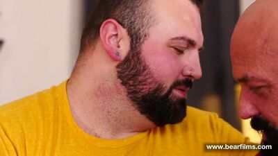 Rex Blue and his beefed dude are bonking in their apartment