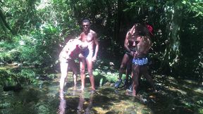 orgy bareback interracial in the florest