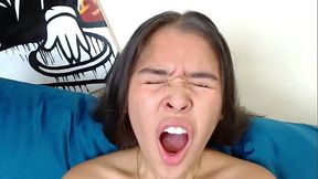 Petite Teen, Vaginal Orgasm When I Touch My Pussy