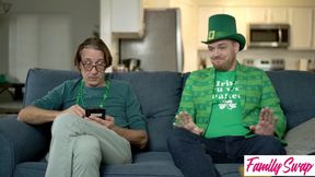 Katie Monroe & Angel Youngs create a Lucky St Patricks Day Fucking