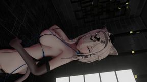 Whooo 1648 - Cute busty Pardofelis in 3D anime action