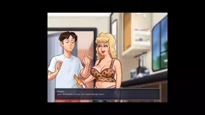 Roxxy gets the hardest fuck in Summertime Saga animation