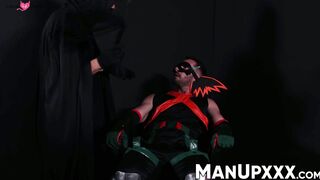 Restrained Gio Carrera eagerly obeys to his perv captor Marco Lorenzo