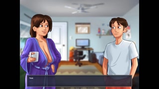 Summertime Saga: Country MILF Is Milking Her Tits With A Breast Pump-Ep82