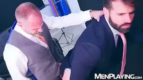 Suited Tests New Model D Dan With Intense Ass Pumping - Dani Robles