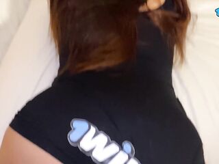 STEPMOTHER ENTICED HER STEPSON WITH TAUT GARMENTS!