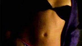 My petite girlfriend forgot to turn off her webcam