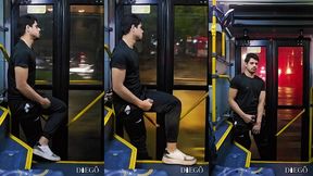 punheta no onibus