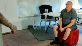 SKATER DUDE JEREMY HUMILIATES SLAVE - VIDEO 4