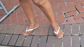My Stepmama's Travel BFF Got Big Juicy Meaty Feet