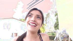 ”Colombian Babe Veronica Marin Gets Picked Up For A Crazy Fuck”
