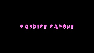 Caprice Capone Masturbates Then Blows Christian Swallowing Cum