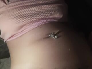 See how my stomach reacts on a climax