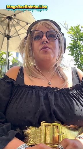 Good Morning, Goddess - Brazilian BBW MILF Outdoor Smoking Ritual