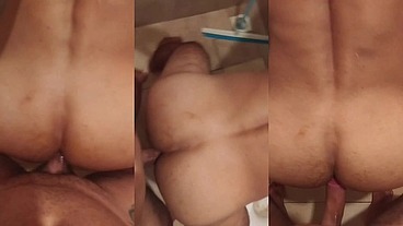 Meu vizinho hétero me socou a pica forte