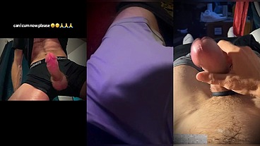Dare you not to get horny ! (Cumshots and edging my big meat rod)