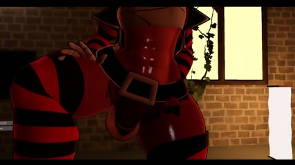 foxy Femboy dance comm 02